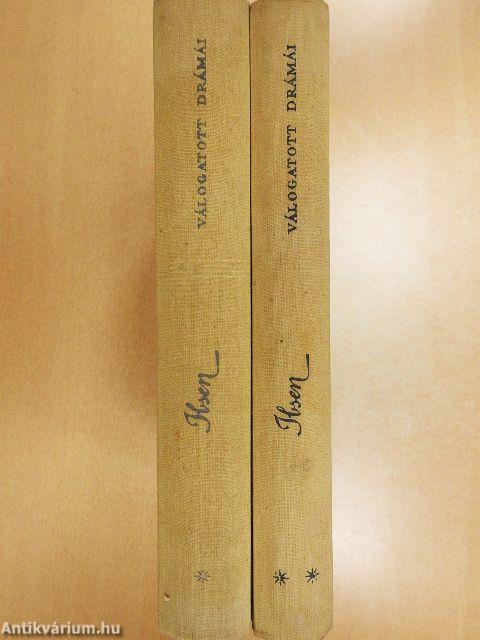 Henrik Ibsen válogatott drámái I-II.