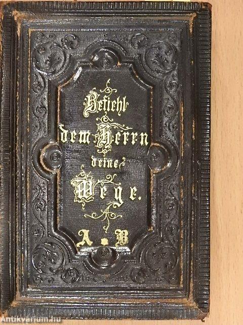 Gesangbuch zum Gottesdienstlichen Gebrauch für evangelische Gemeinen (gótbetűs)