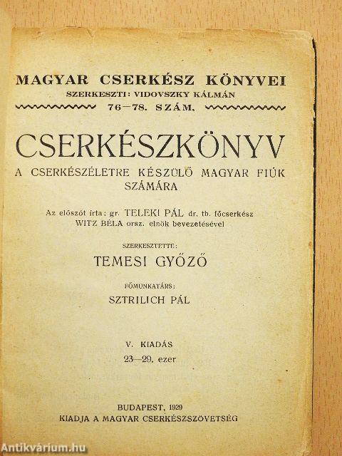 Cserkészkönyv