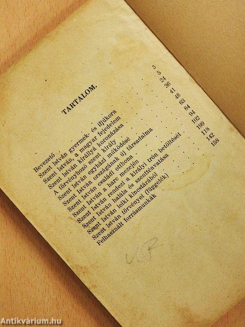 Szent István király és lelki világa