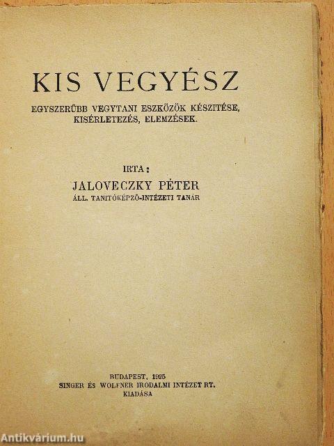Kis vegyész
