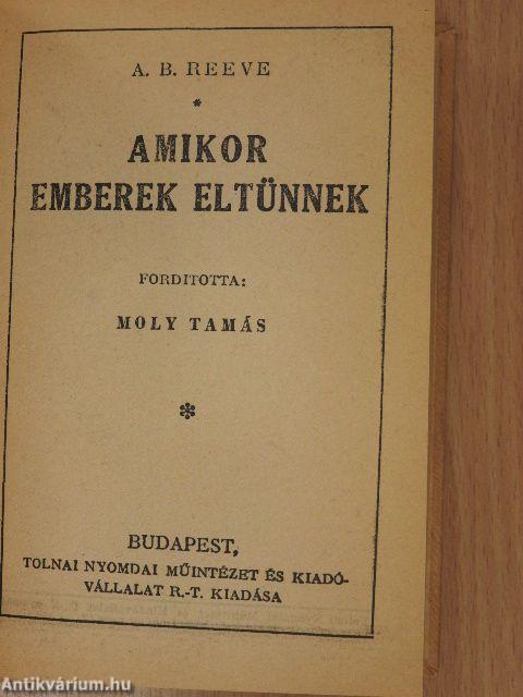 Jettatura/Amikor emberek eltünnek/A vörös Ezékiel