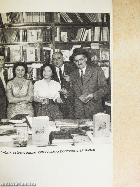 A Szépirodalmi Könyvkiadó tájékoztatója 1960. július-augusztus-szeptember