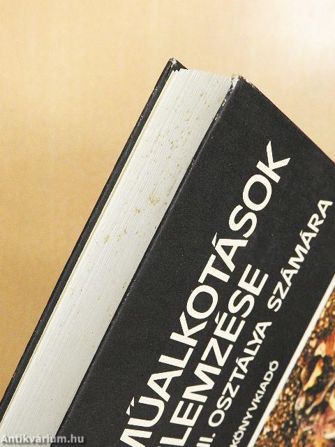 Műalkotások elemzése