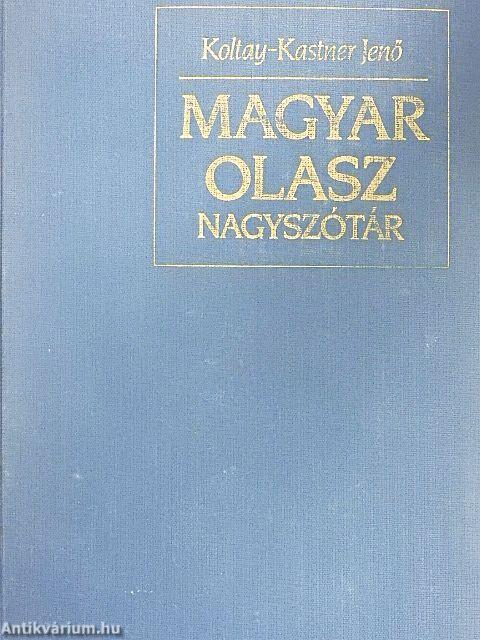 Magyar-olasz nagyszótár 1-2.