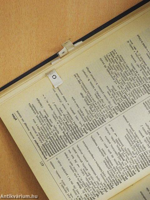 Magyar-olasz nagyszótár 1-2.