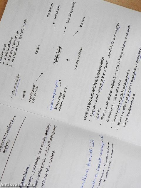 Segédlet az oktatáselmélet tantárgy tanulásához tanárjelölt főiskolai hallgatók számára