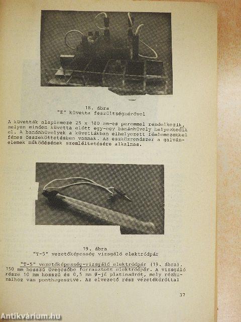 Szemléltető és tanulókísérletek a kémia tanításában