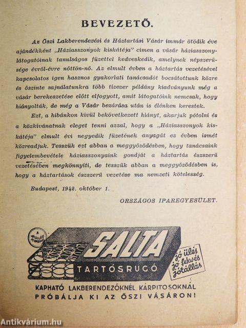 Háziasszonyok Kiskátéja V.