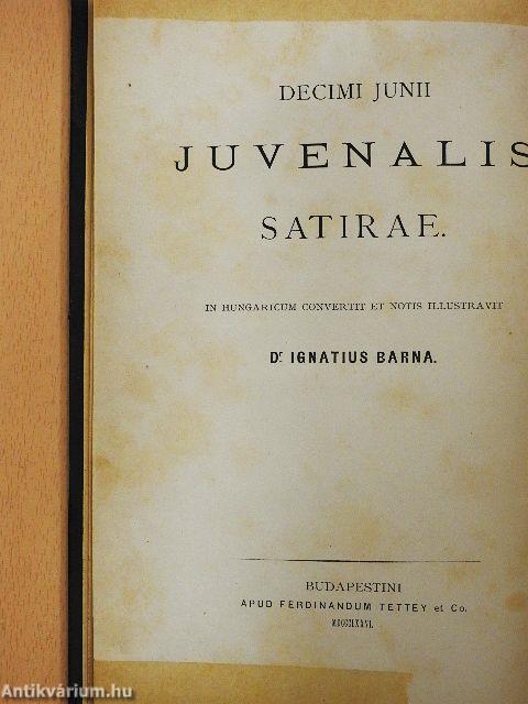 Decimus Junius Juvenalis satirái