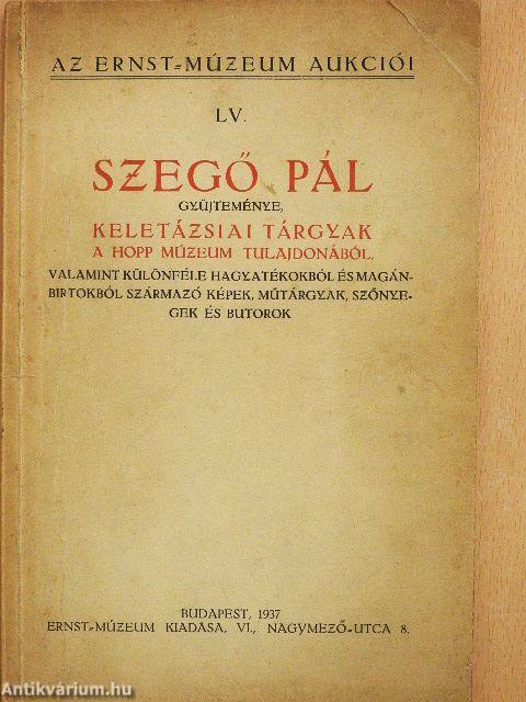 Szegő Pál gyüjteménye