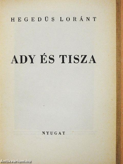Ady és Tisza