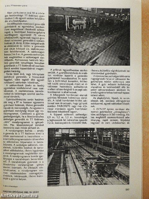 Magyar Építőipar 1982/10.