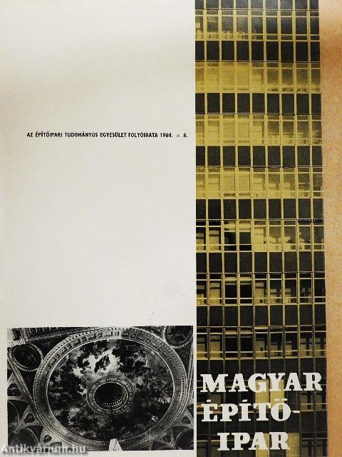 Magyar Építőipar 1984/8.