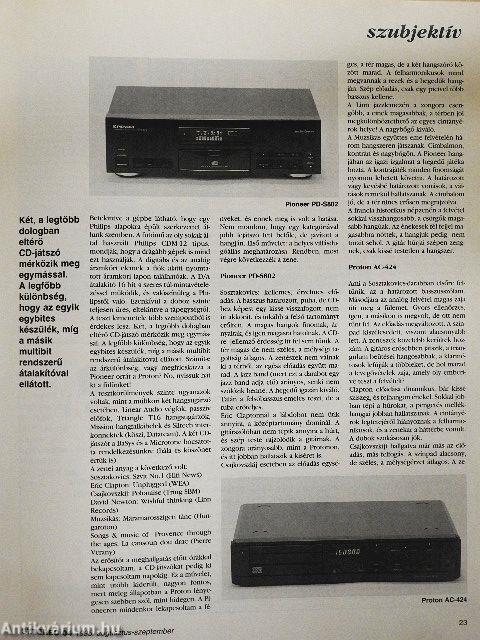 Sztereó 1995. augusztus-szeptember