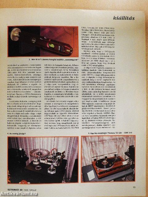 Sztereó 1998. február