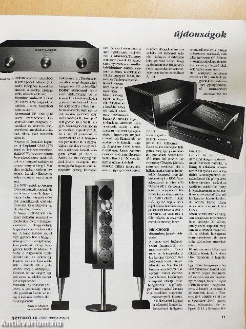 Sztereó 1997. április-május