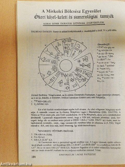 Ősi Gyökér 1998. Október-December