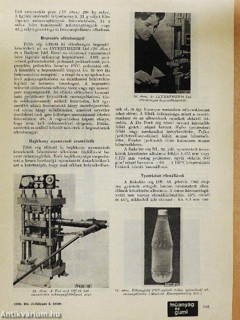 Műanyag és gumi 1966. április
