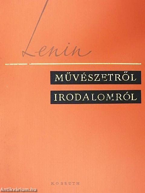 Művészetről, irodalomról