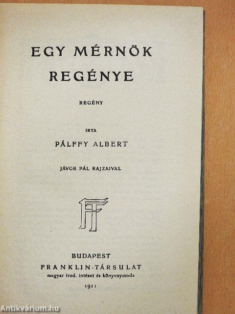 Egy mérnök regénye