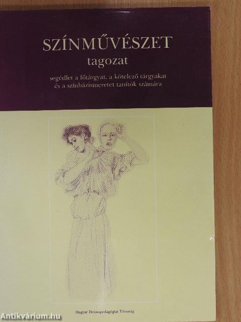 Színművészet tagozat