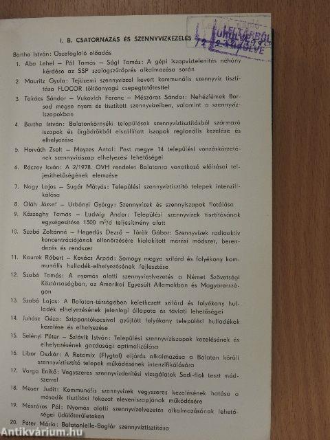 Csatornázás és szennyvízkezelés