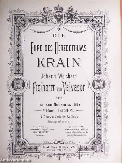 Die Ehre des Herzogthums Krain IV. (gótbetűs)