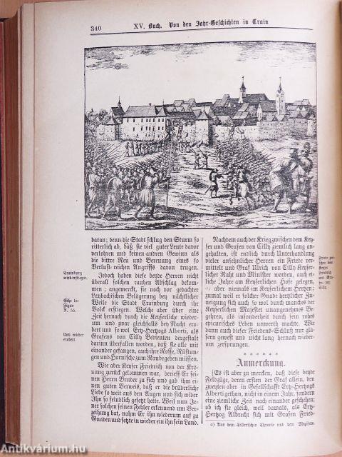 Die Ehre des Herzogthums Krain IV. (gótbetűs)