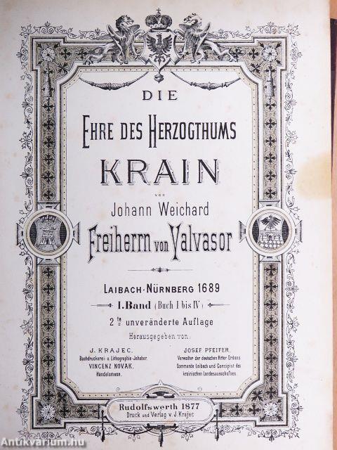 Die Ehre des Herzogthums Krain I. (gótbetűs)