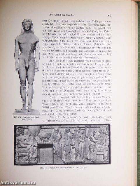 Kurzgefasste Geschichte der Kunst (Gótbetűs)