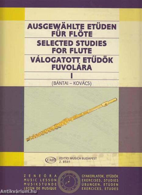 VÁLOGATOTT ETŰDÖK FUVOLÁRA I