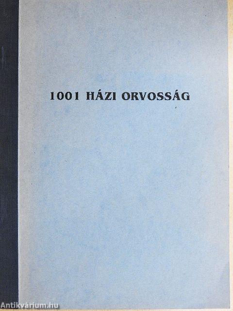 1001 házi orvosság