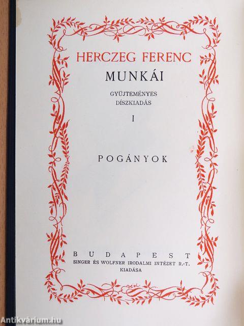 Herczeg Ferenc munkái I-XL/Surányi Miklós: Herczeg Ferenc (aláírt példány)
