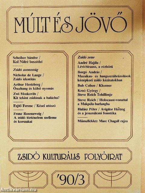 Múlt és Jövő 1990/3.