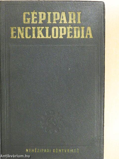 Gépipari enciklopédia 4.