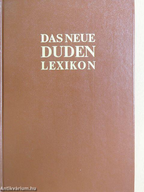 Das neue Dudenlexikon in 10 Bänden