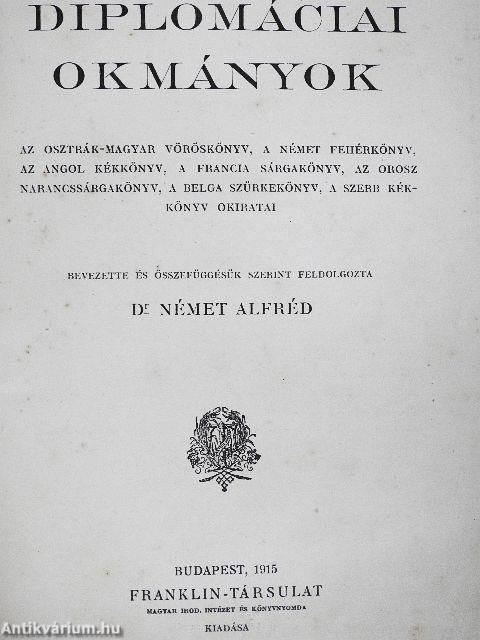 Diplomáciai okmányok