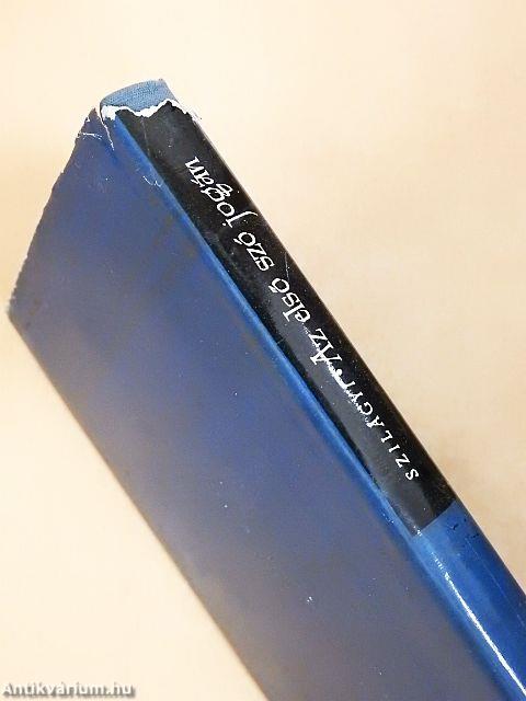 Az első szó jogán