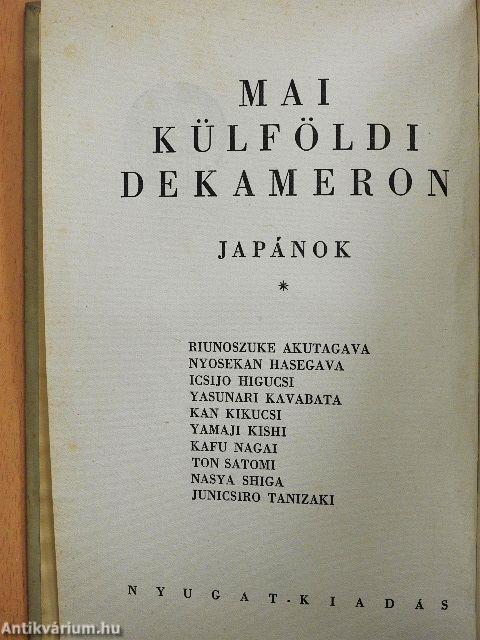 Mai japán dekameron