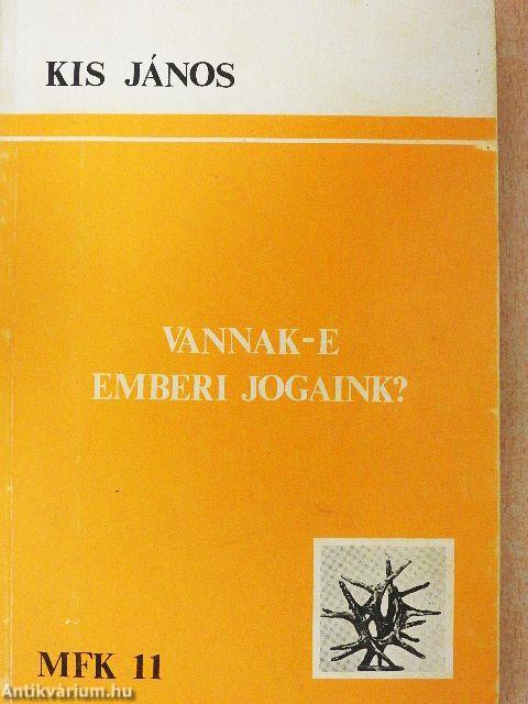 Vannak-e emberi jogaink?