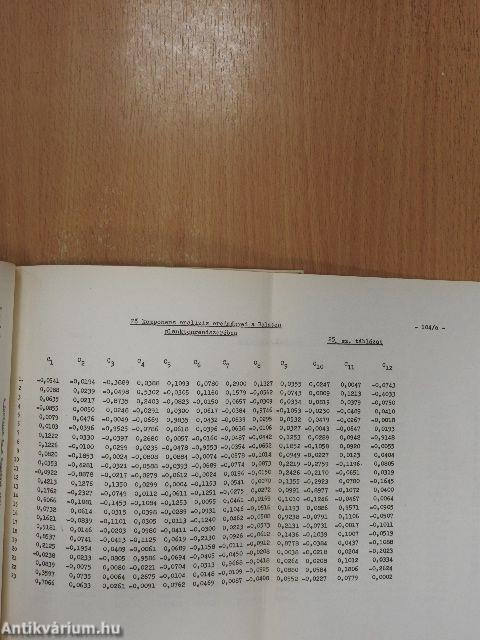 Magyar Tudományos Akadémia - Veszprémi Akadémiai Bizottsága monográfiái 1978/6