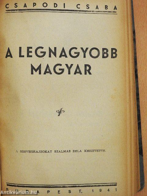 Hogy életünk emberibb legyen/A legnagyobb magyar/Szociális reform és hivatásrendiség