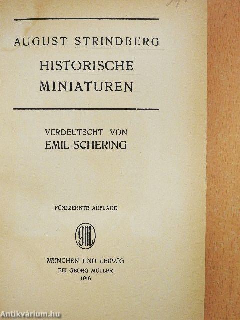 Historische Miniaturen