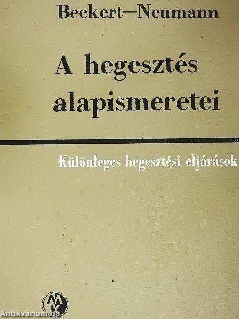 A hegesztés alapismeretei