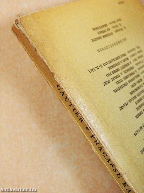 Fracasse kapitány I-II.