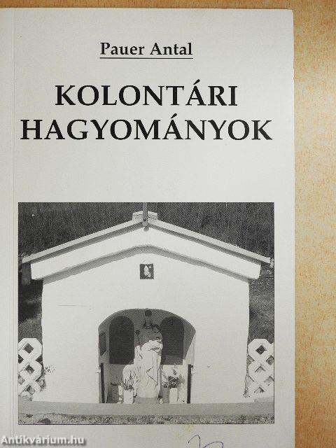 Kolontári hagyományok