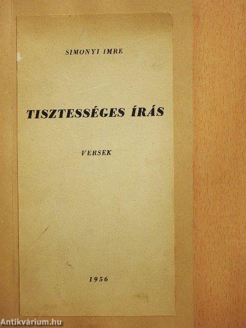 Tisztességes írás