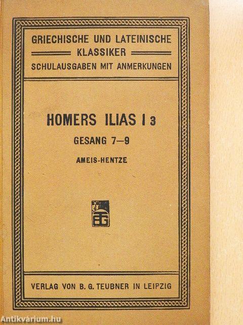 Homers Ilias I/3.