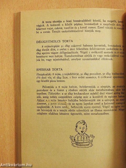 Margit néni süteményes könyve